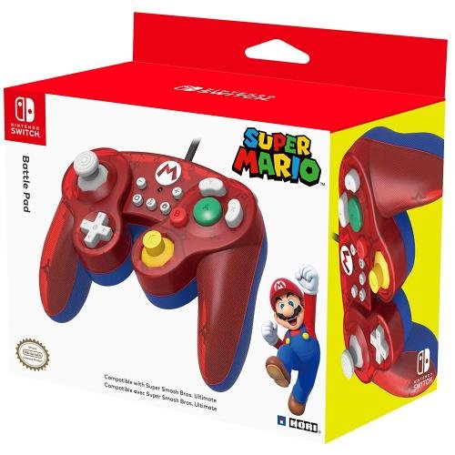 Switch manette fil gc mario 299091