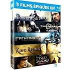 Coffret 5 braveheart + conan le barbare +