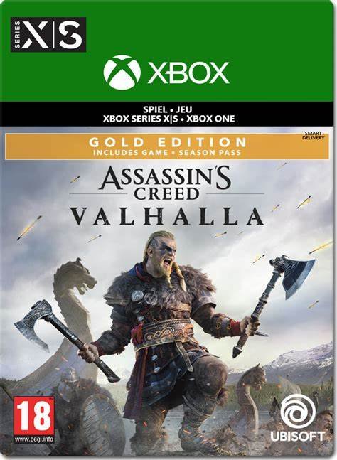 Jeu assassin's creed valhalla gold edition