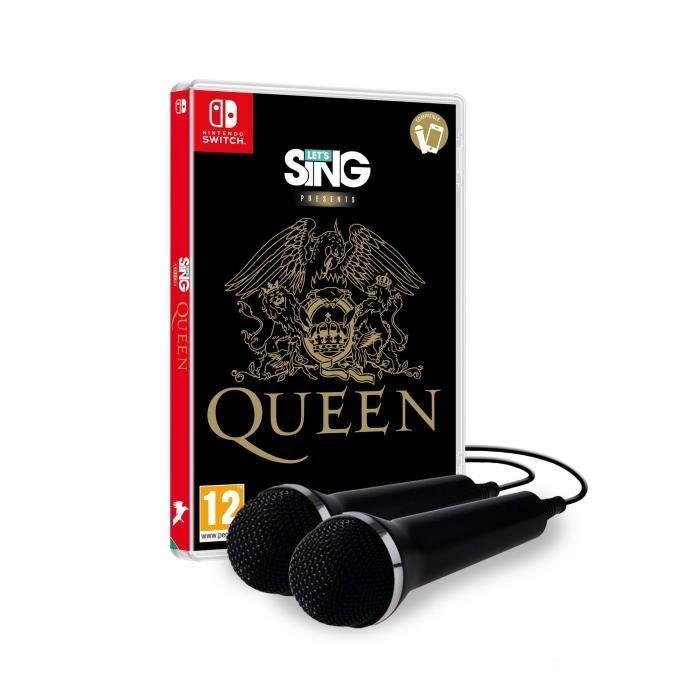 Jeu let's sing queen + 2 micros