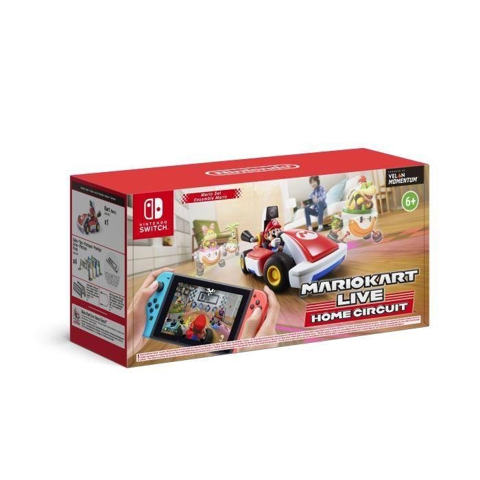 Jeu mario kart live home circuit mario