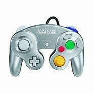 Manette gamecube filaire grise