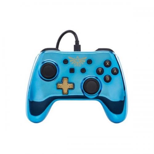Manette switch filaire chrome zelda 299045