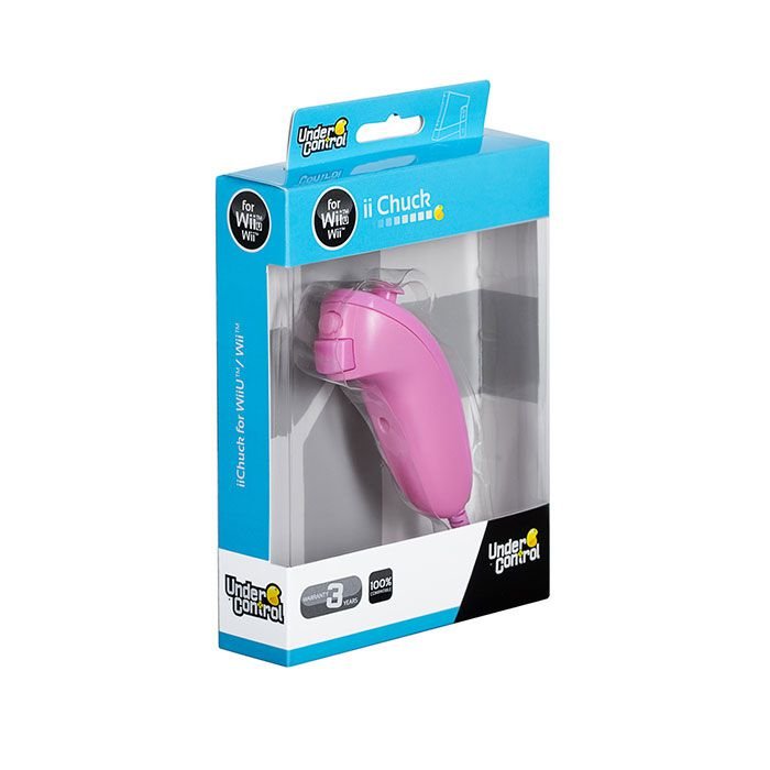 Manette wii nunchuk rose 2223