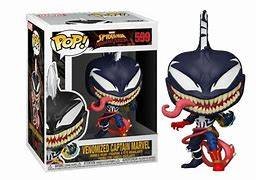 Fugurine venomized captain marvel 599