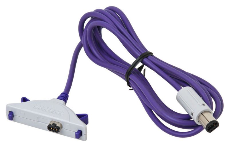 Cable gamecube dol-011 raccord gameboy advance/ game cube