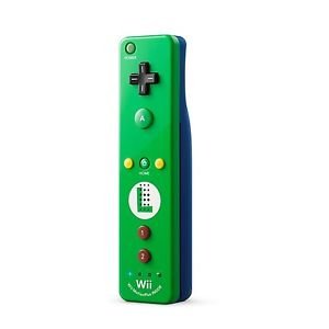 Manette wii wiimote motion plus integre luigi edition