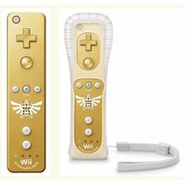 Manette wii wiimote motion plus integre zelda edition