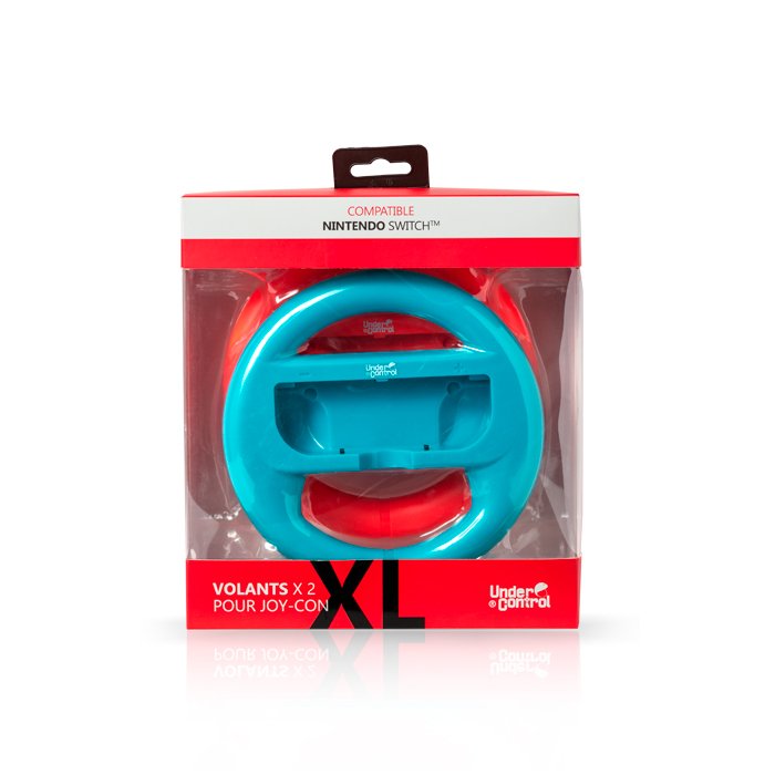 Volants x2 switch xl bleu rouge 2922