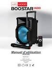 Enceinte sono active boostar 1400