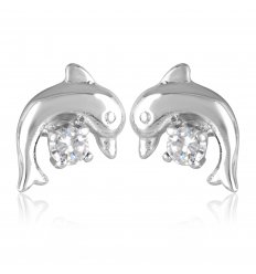 Boucle d oreille argent zirconia 19871-cz-0.80grs