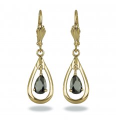 Boucles d oreille plaque or 17195-n
