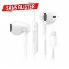 Ecouteurs filaire type lightning link bluetooth sans blister