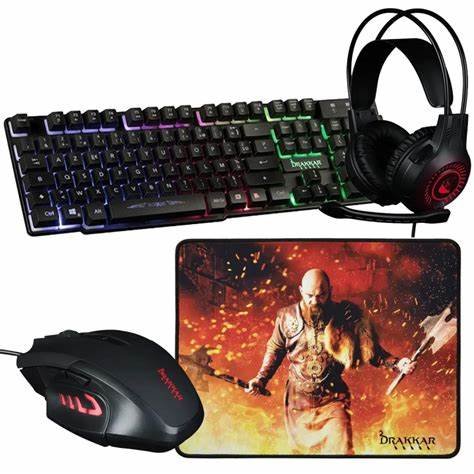Pack clavier+souris+tapis+casque 61881114462