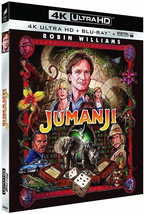 Jumanji - 4k ultra hd + blu-ray 3d + blu-ray + digital ultraviolet
