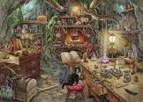 Figurines goodies escape puzzle 03 - puzzle 759p - la cuisine des sorciers