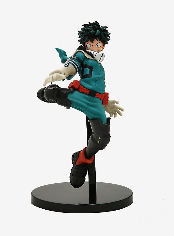 Figurine my hero academia king of artist izuku midoriya 18cm