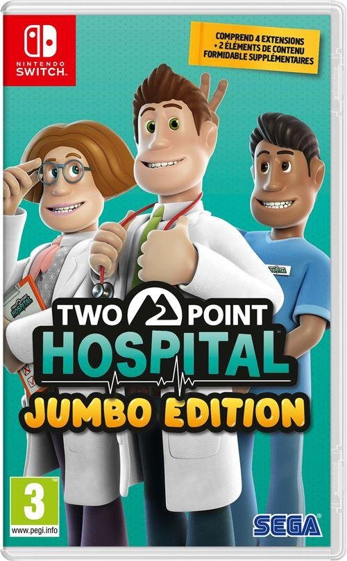Jeu two point hospital: jumbo edition