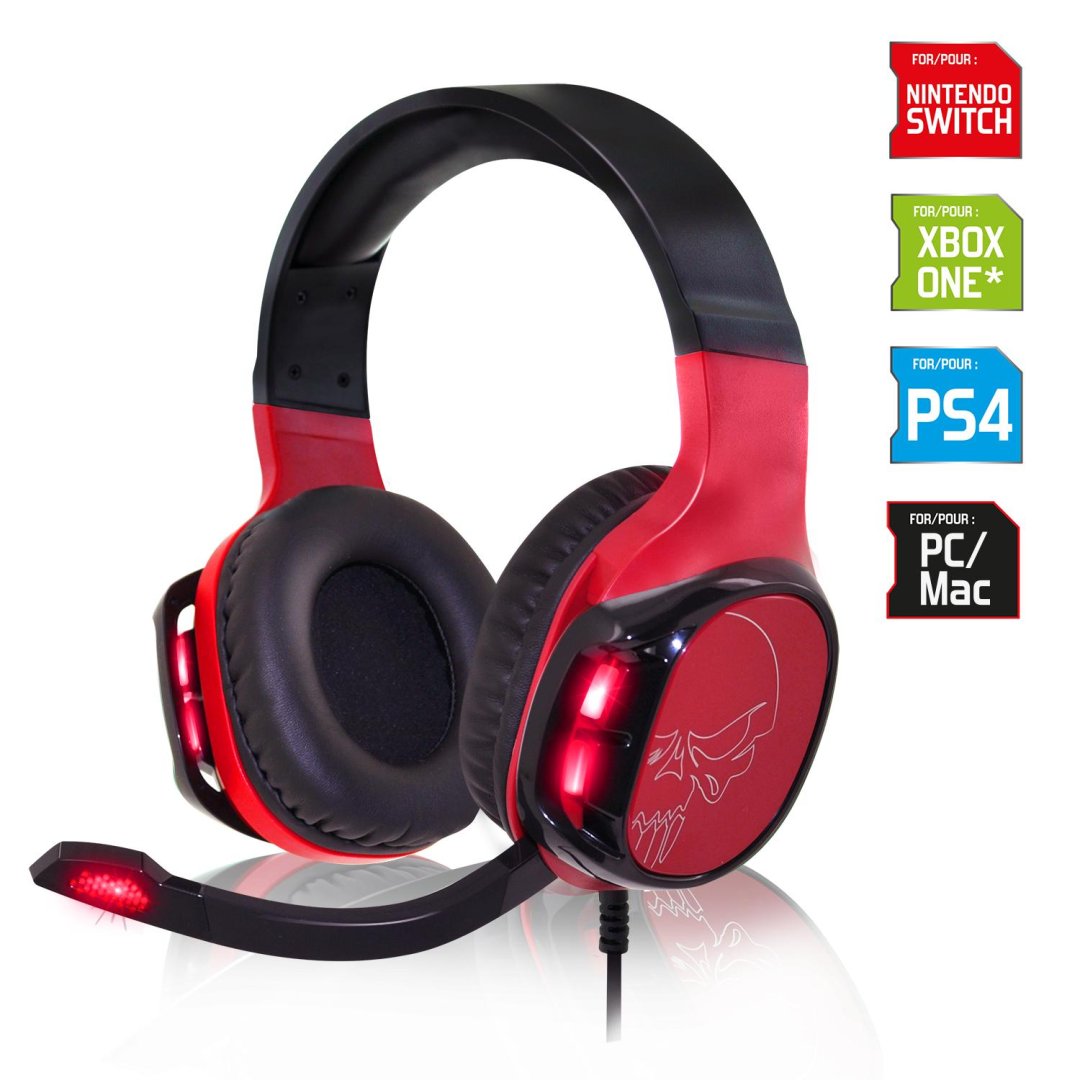 Casque elite-h60 red mic-eh60
