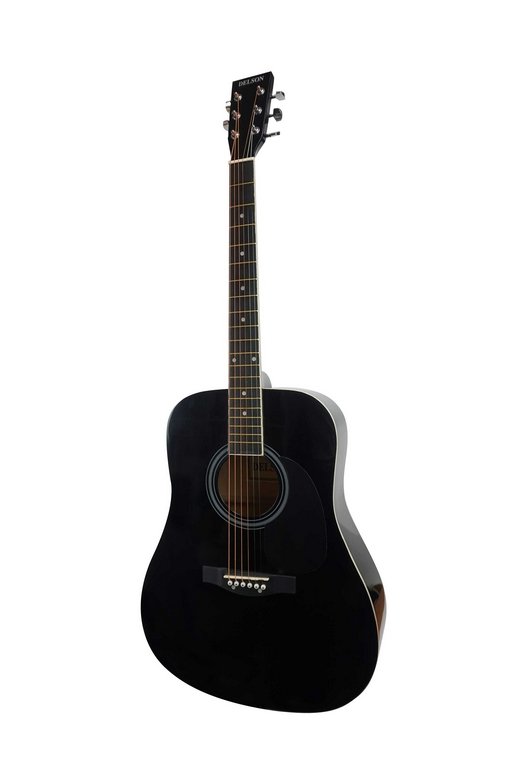 Guitare folk montana noire f-540-bk