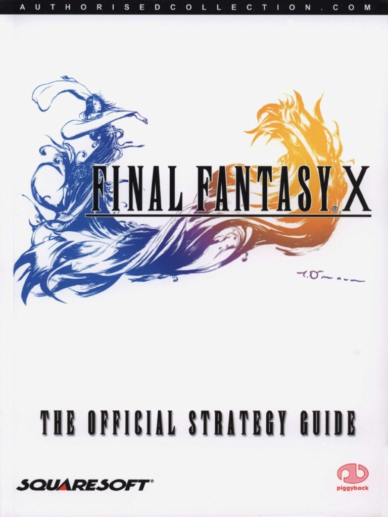 Guide officiel guide final fantasy x