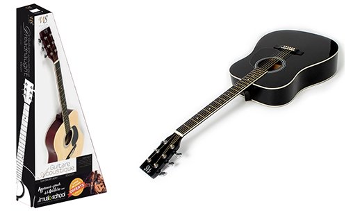 Guitare folk dread noir 601620