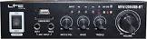 Ampli 2x50w karaoke noir mfa1200usb-bt-bl