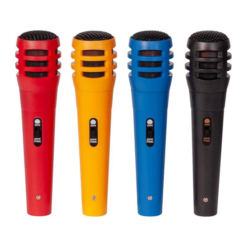 Set de 4 micros couleur dm500