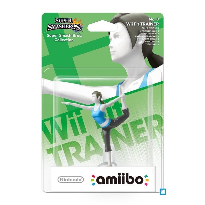 Amiibo wii fit trainer n°8