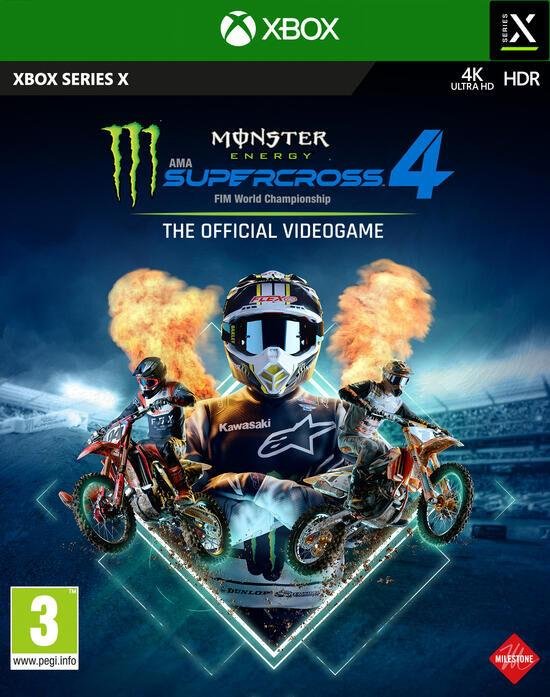Jeu monster energy supercross 4