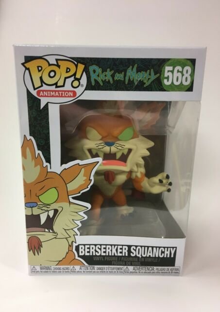 Figurine rick & morty berserker squanchy 568