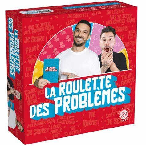 Jeu de societe la roulette des problemes