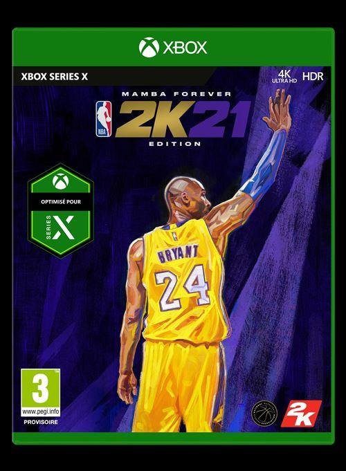 Jeu nba 2k21 mamba forever