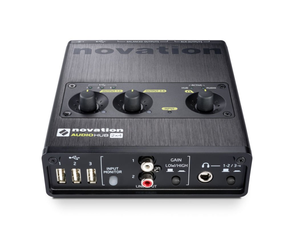Carte son audiohub 2x4