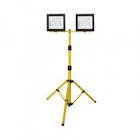 Bricolage jardin pack trepied avec 2 projecteurs led solid 2x10 w - 2x10 w