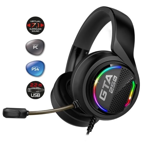 Casque gta 250 ps4/pc rgb 803337