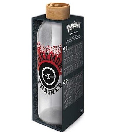 Gourde verre 1030ml pokemon largge glass bottle
