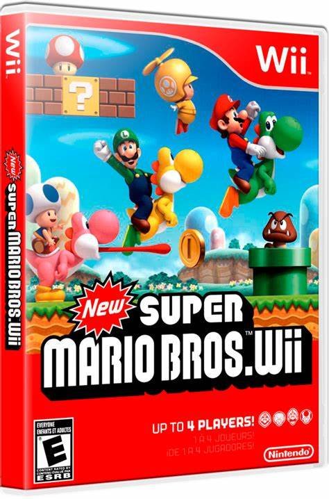 Jeu wii new super mario bros wii
