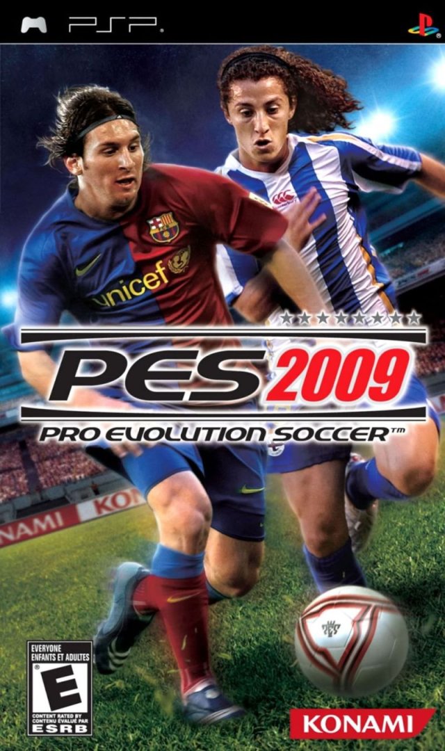 Jeu psp pes 2009