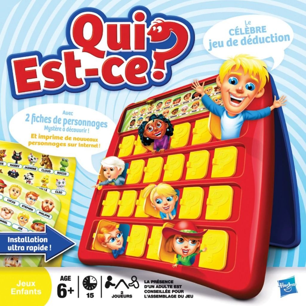 Jeu de societe qui est ce ?