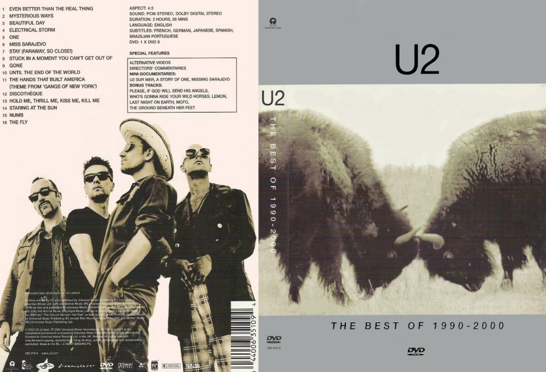 U2 - the best of 1990-2000
