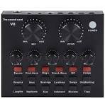 Interface audio usb the sound card v8