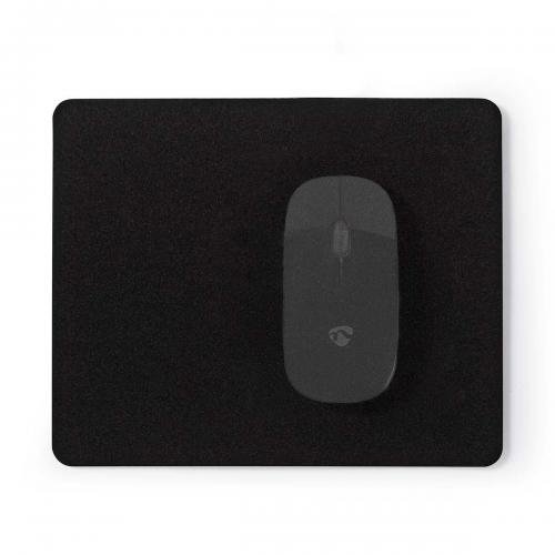 Tapis de souris noir 18x22cm 803103