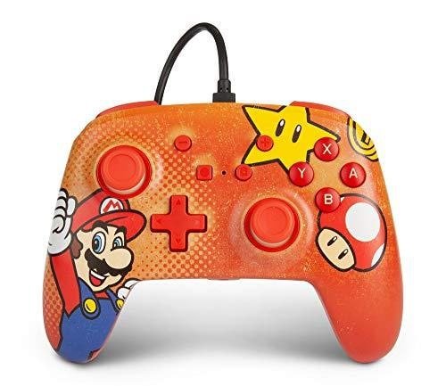 Switch manette fil mario vintage 320049q