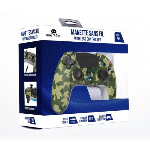 Manette ps4 ss fil camoufl 140064q