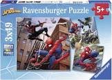 Puzzle 3x49 pcs spider-man