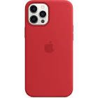 Coque silicone magsafe iPhone 12 pro max rouge a2498