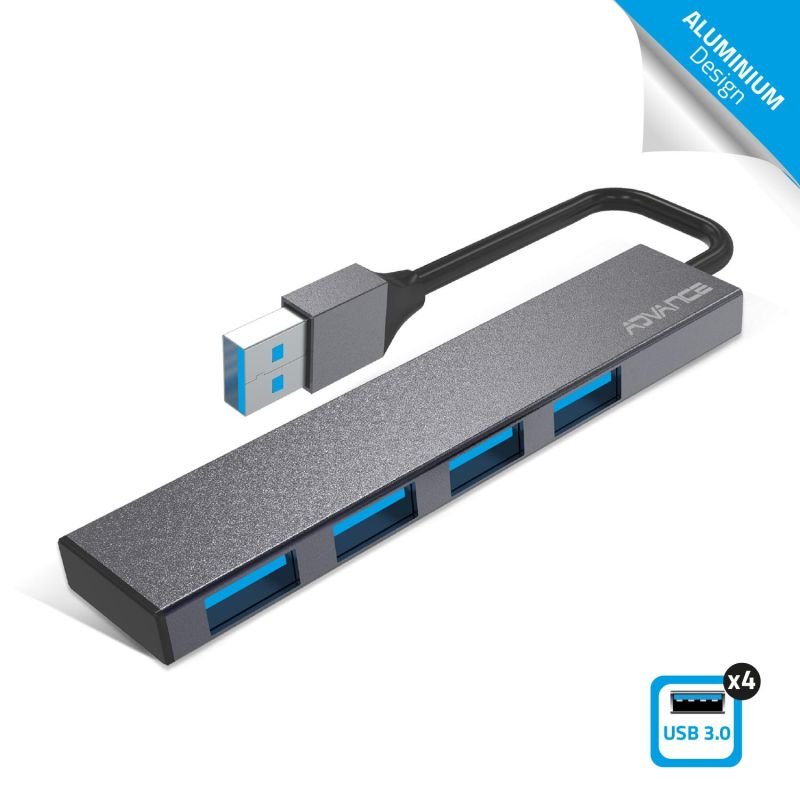 Hub alu usb3.0x4 hub-405al