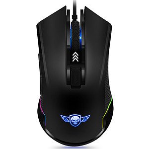 Souris led 4000 dpi / 6 boutons s-em20bk2