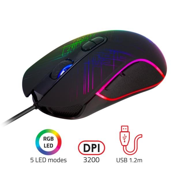 Souris gaming 7 boutons s-gta230